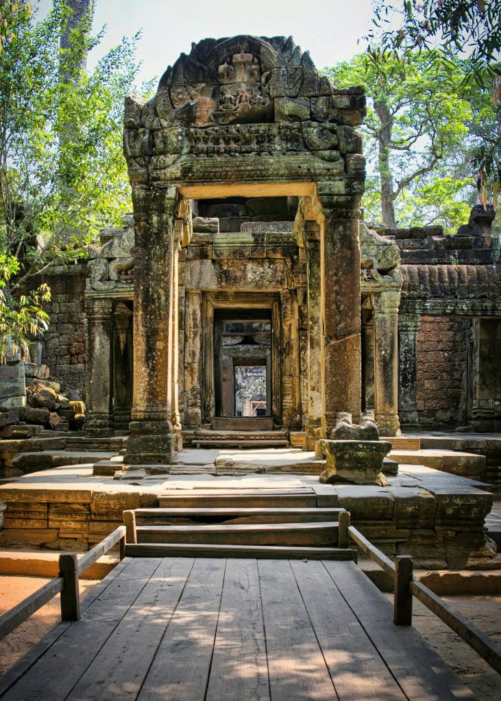 معبد كمبوديا جنوب شرق آسيا
